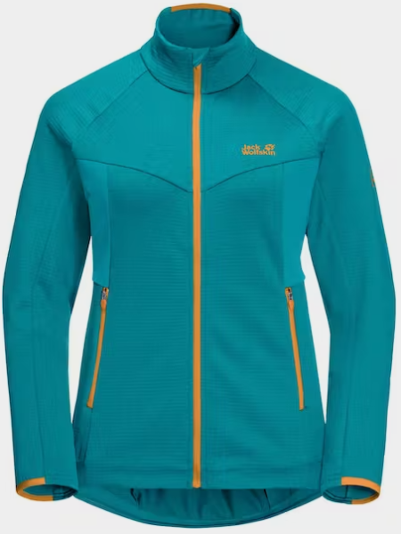JACK WOLFSKIN куртка RESILIENCE жен. (S, dark cyan, 1221)