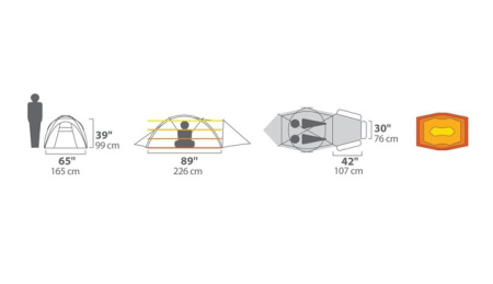 Палатка NEMO Chogori 2P