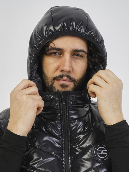 Мужской жилет с капюшоном DE Ленинград