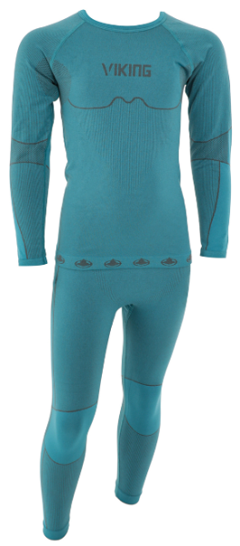 VIKING комплект термобелья Rico kids (140, turquoise)