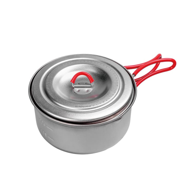 Титановый котелок EVERNEW Ultra-Light Titanium Cookware 600 мл