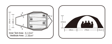 Палатка Kailas X4 II Alpine