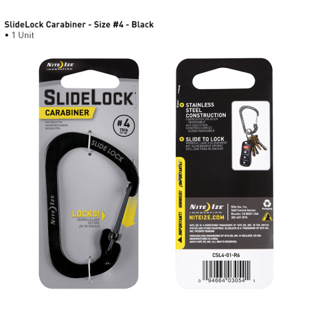 Карабин металический Carabiner SlideLock
