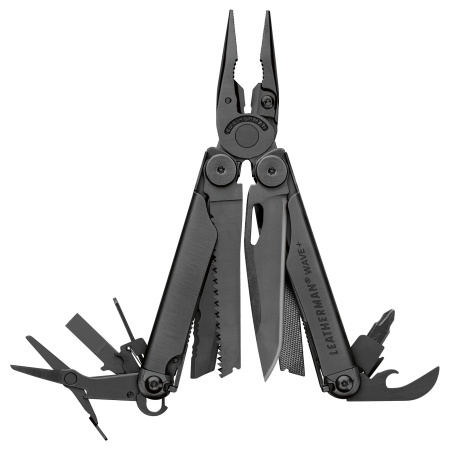 Мультиинструмент LEATHERMAN Wave Plus Black