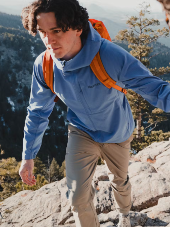 Мужская софтшелл куртка Marmot Pinnacle Driclime Hoody