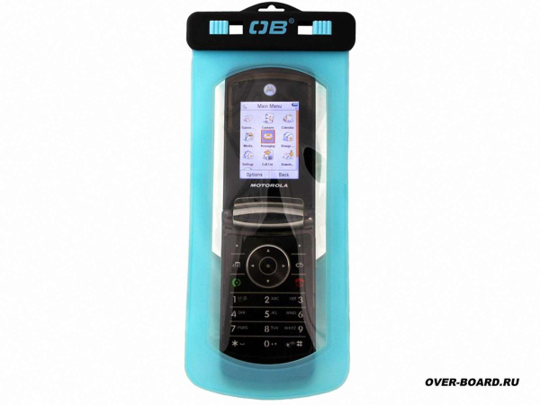 OverBoard водонепроницаемый чехол - Waterproof Large Phone Case (голубой)