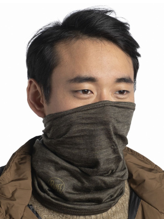 Бандана BUFF Merino Midweight Solid Bark Бандана BUFF Merino Midweight Solid Bark