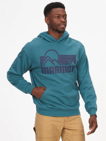 MARMOT толстовка Coastal Hoody муж. (XXL, moon river)