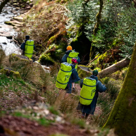Сумка-баул герметичная AQUAPAC TrailProof Duffels 70L (Acid Green)