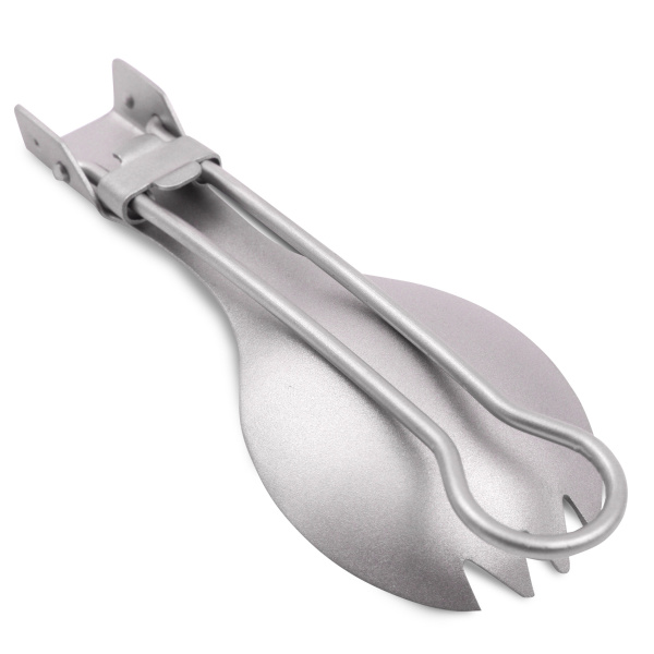 Титановая cкладная ловилка T-Gear Titanium Folding Spork