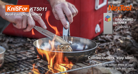 Набор ложка+вилка+нож NexTool KniSFor Набор ложка+вилка+нож NexTool KniSFor
