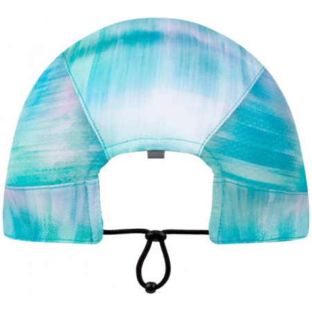 Кепка BUFF Pack run Cap Marbled Turquoise Кепка BUFF Pack run Cap Marbled Turquoise