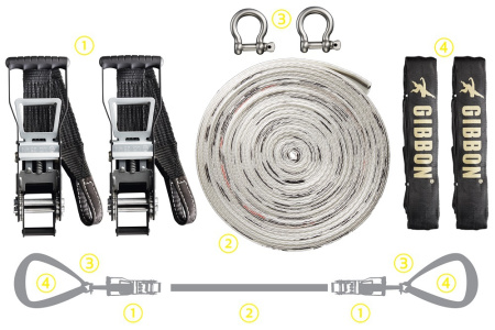 Слэклайн GIBBON Andy Lewis