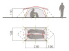 Палатка VAUDE Mark L 2P
