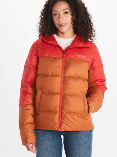 MARMOT куртка Guides Down Hoody жен. (S, copper/cairo)