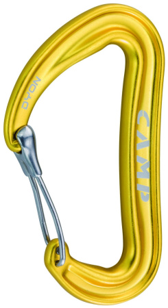 Карабин D-образный алюминиевый без муфты CAMP DYON (Keylock)