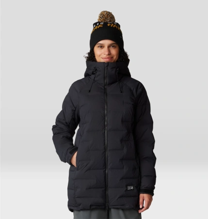 MHW куртка Stretchdown Parka жен. (XL, чёрный)