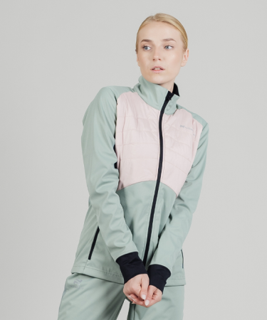 Nordski куртка Hybrid Pro жен. (44-XL, ice mint/soft pink)