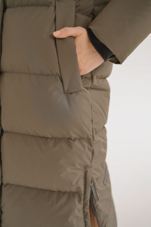 Женское пуховое пальто LAPLANGER Эстери (опушка енот)