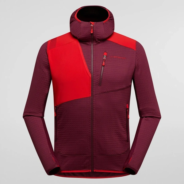 LA SPORTIVA куртка Lucendro Thermal Hoody муж. (M, sangria )