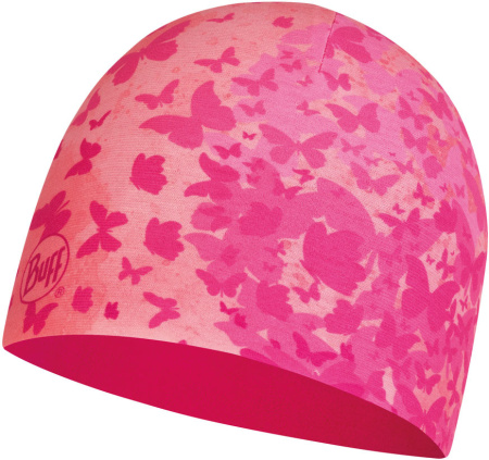 Детская шапка BUFF M&P BUTTERFLY PINK