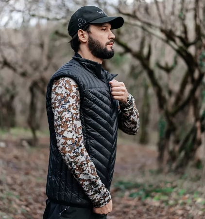 Мужской пуховый жилет H.U.T. Taiga