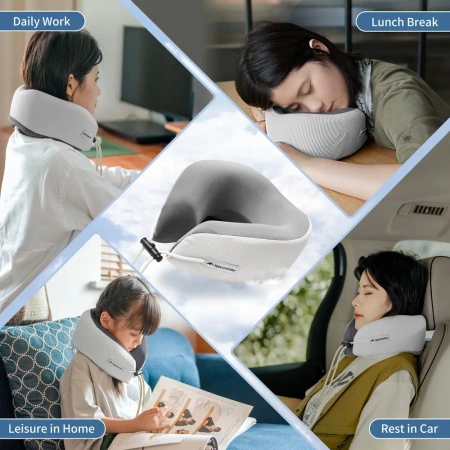 Подушка с эффектом памяти Naturehike Xinyue Memory Cotton Neck Pillow