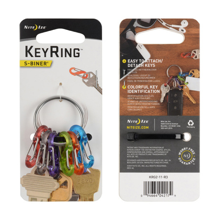 Брелок KEYRING STEEL - S-BINER
