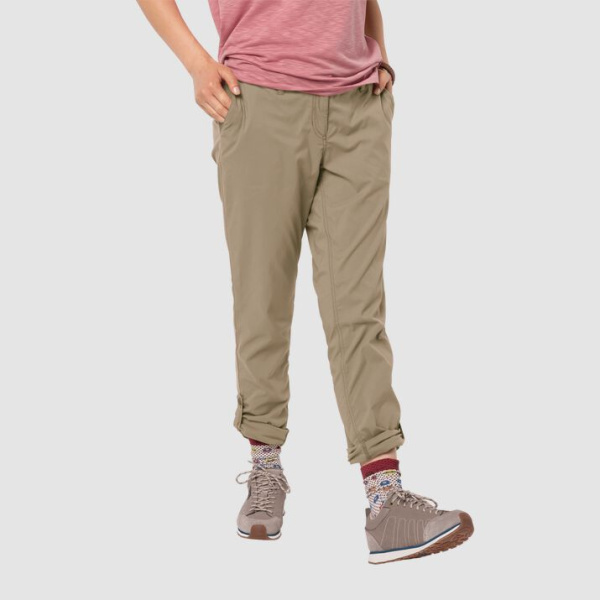 Тонкие брюки JACK WOLFSKIN DESERT ROLL-UP