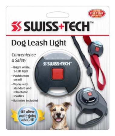 Фонарик на поводок SwissTech Dog Leash Light