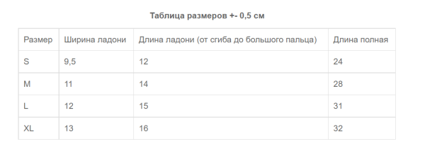 Флисовые варежки TERRA