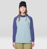 MHW джемпер Summit Grid Tunic Hoody жен. (XL, бирюзовый/фиолетовый )