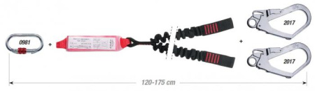 Самостраховка CAMP SHOCK ABSORBER REWIND DOUBLE Самостраховка CAMP SHOCK ABSORBER REWIND DOUBLE