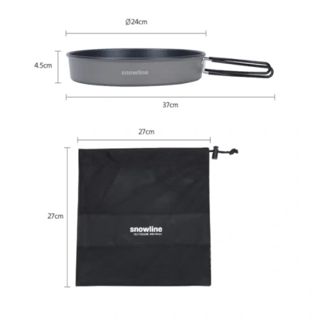 Сковорода Snow Line Wing Folding Solo Frying Pan 240