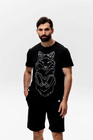 RockSun футболка FOX (XL, чёрный)