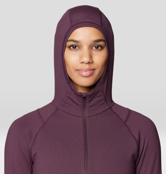 Женский джемпер Mountain Hardwear Crater Lake Heavyweight Half Zip Hoody Женский джемпер Mountain Hardwear Crater Lake Heavyweight Half Zip Hoody