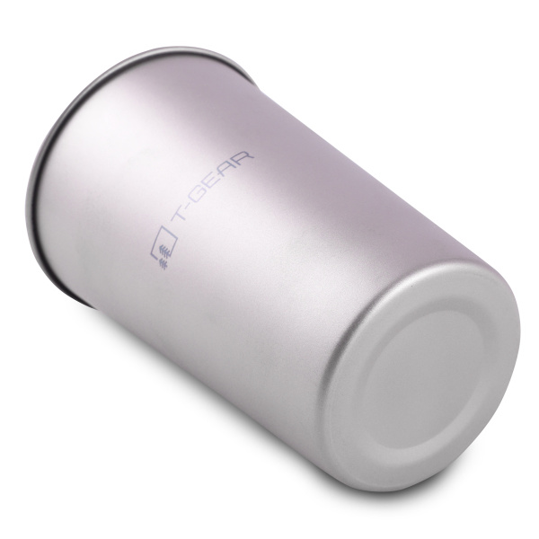 Титановый cтакан T-Gear Titanium Beer Cup 500
