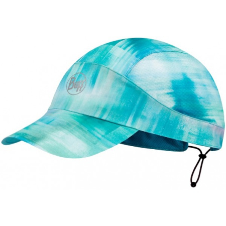 Кепка BUFF Pack run Cap Marbled Turquoise
