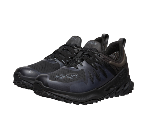 KEEN кроссовки ZIONIC WP муж. (10, black/steel grey)