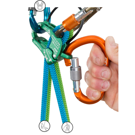 Страховочно-спусковое Climbing Technology BE-UP