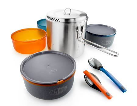 Набор посуды GSI Glacier Stainless Dualist