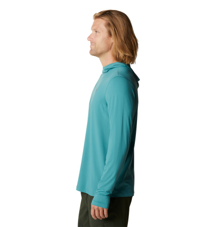 Футболка Mountain HardWear Crater Lake Long Sleeve Hoody Футболка Mountain HardWear Crater Lake Long Sleeve Hoody