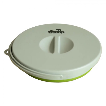 Ведро складное силиконовое TRAMP 5л с крышкой