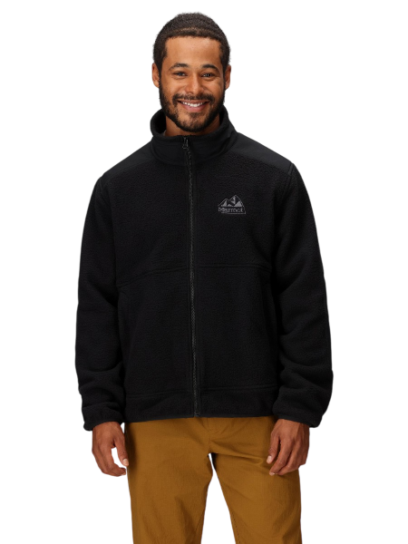 MARMOT куртка Wanderer High Pile Fleece муж. (M, black)
