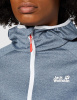 Тонкая флисовая куртка JACK WOLFSKIN MILFORD HOODED