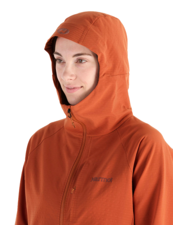 Женская софтшелл куртка MARMOT Pinnacle DriClime Hoody