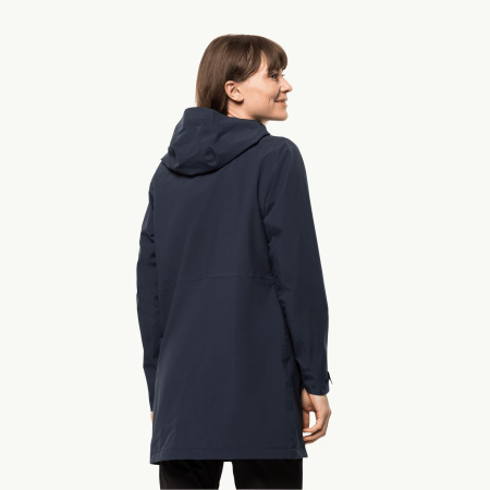 Плащ мембранный JACK WOLFSKIN PACK & GO 2L COAT Плащ мембранный JACK WOLFSKIN PACK & GO 2L COAT