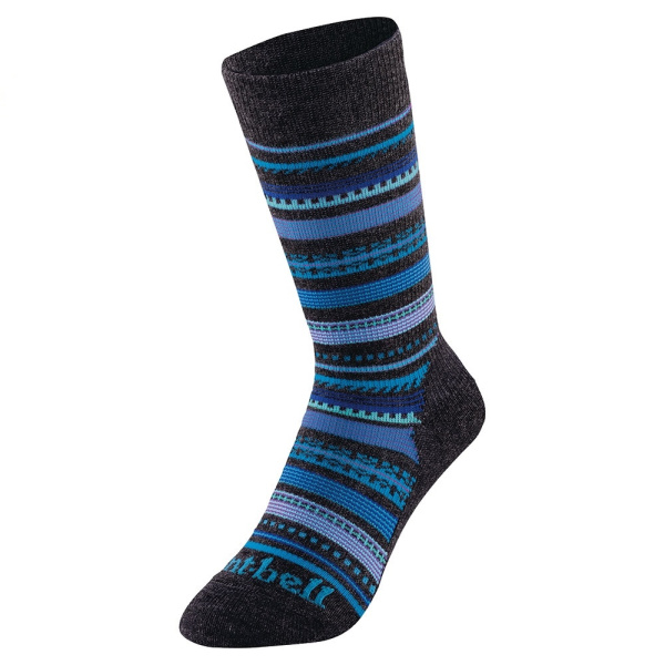Montbell носки Wickron Travel жен. (54 г, S (21-23 см), charcoal grey)