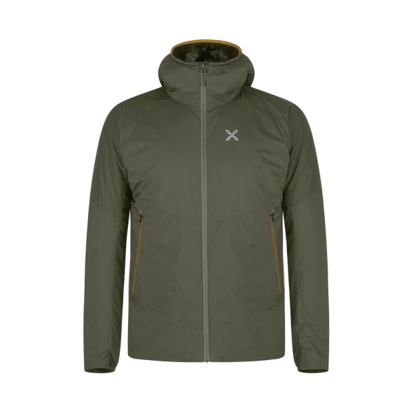 MONTURA куртка DOLOMITI HOODED муж. (M, verde salvia/bronze brown)