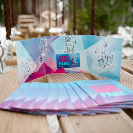 Подарочный сертификат в веревочный парк KING KONG PARK Подарочный сертификат в веревочный парк KING KONG PARK